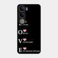 Love Glass Case Cover For Vivo Y300 5G