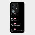 Love Glass Case Cover For Vivo Y31 Pro 5G