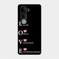 Love Glass Case Cover For Vivo Y400 Pro 5G