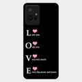 Love Glass Case Cover For Vivo Y75 5G