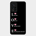 Love Glass Case Cover For Xiaomi 11I 5G