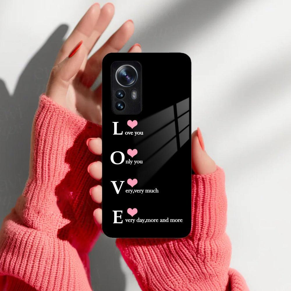 Love Glass Case Cover For Redmi/Xiaomi - ShopOnCliQ