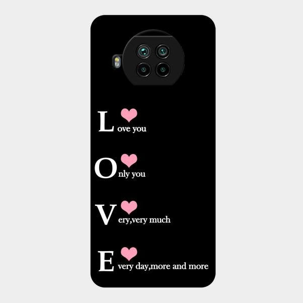 Love Glass Case Cover For Xiaomi Mi 10I 5G