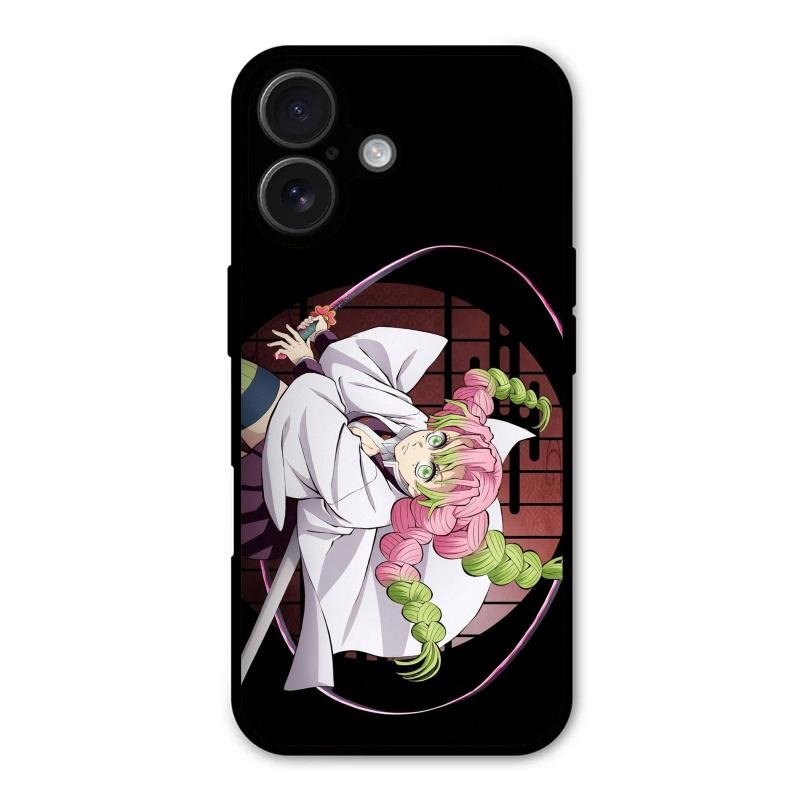 Love Hashira Glass Case Cover For iPhone 16 Plus