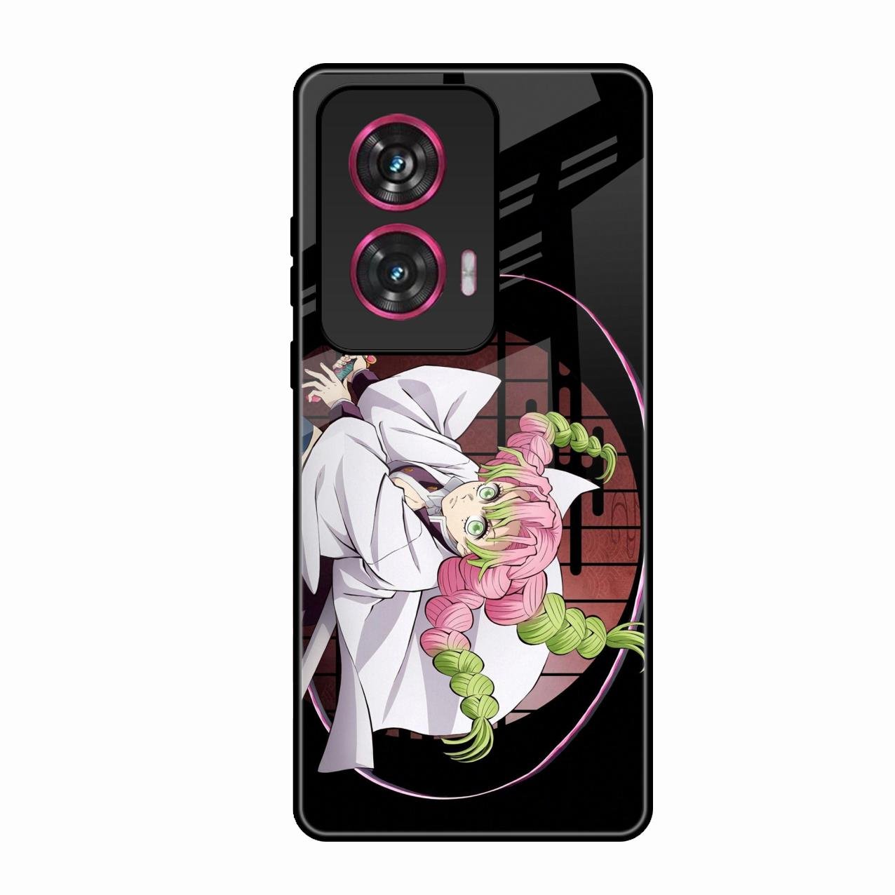 Love Hashira Glass Case Cover For Motorola Edge 50 Fusion 5G