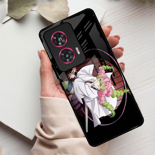 Love Hashira Glass Case Cover For Motorola