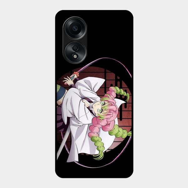 Love Hashira Glass Case Cover For Oppo A58