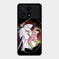 Love Hashira Glass Case Cover For Poco X6 Pro 5G