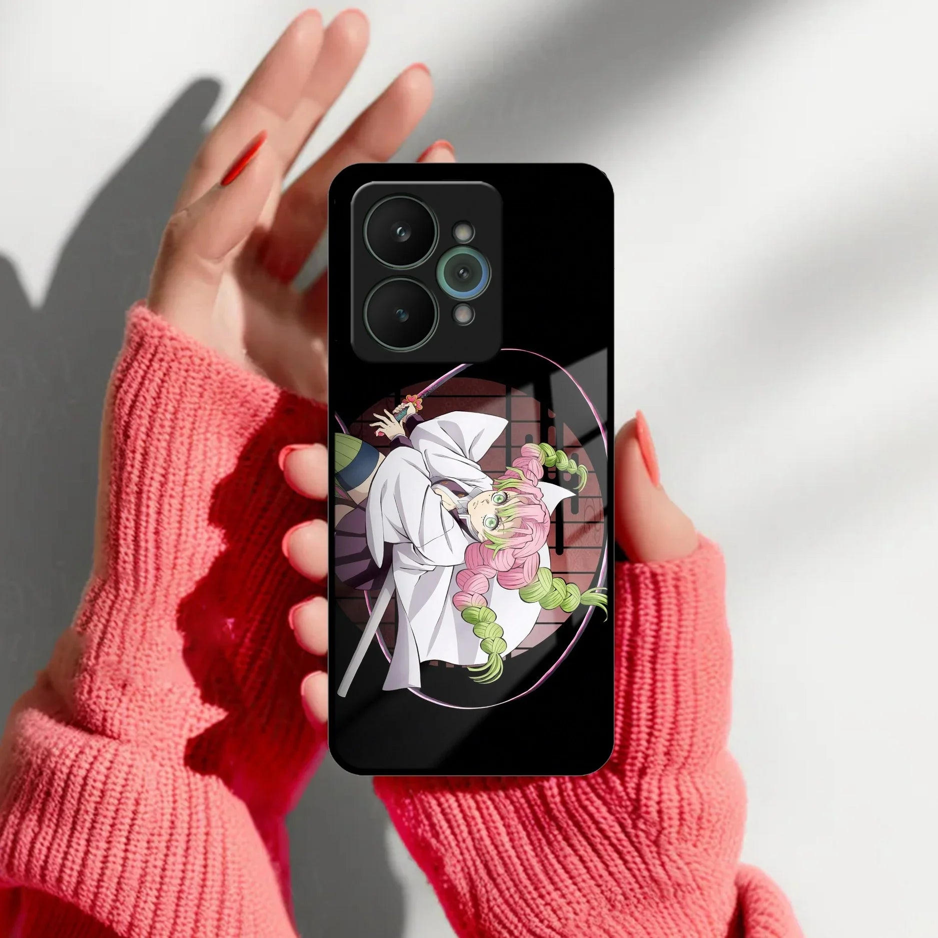 Love Hashira Glass Case Cover For Realme - ShopOnCliQ