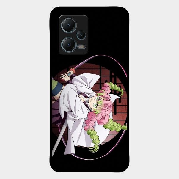 Love Hashira Glass Case Cover For Redmi Note 12 5G