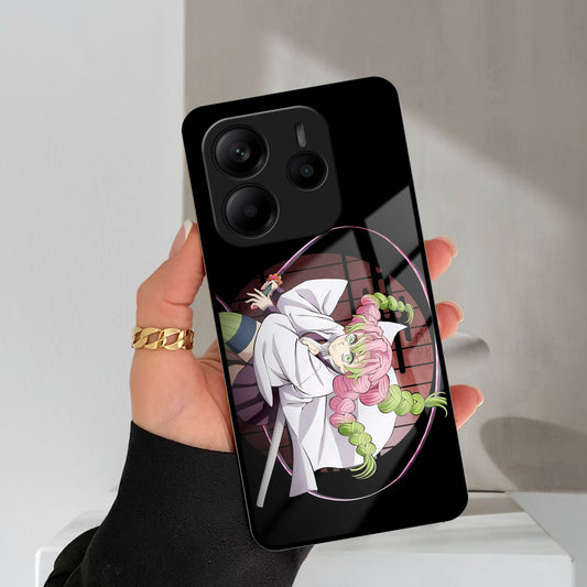 Love Hashira Glass Case Cover For Redmi