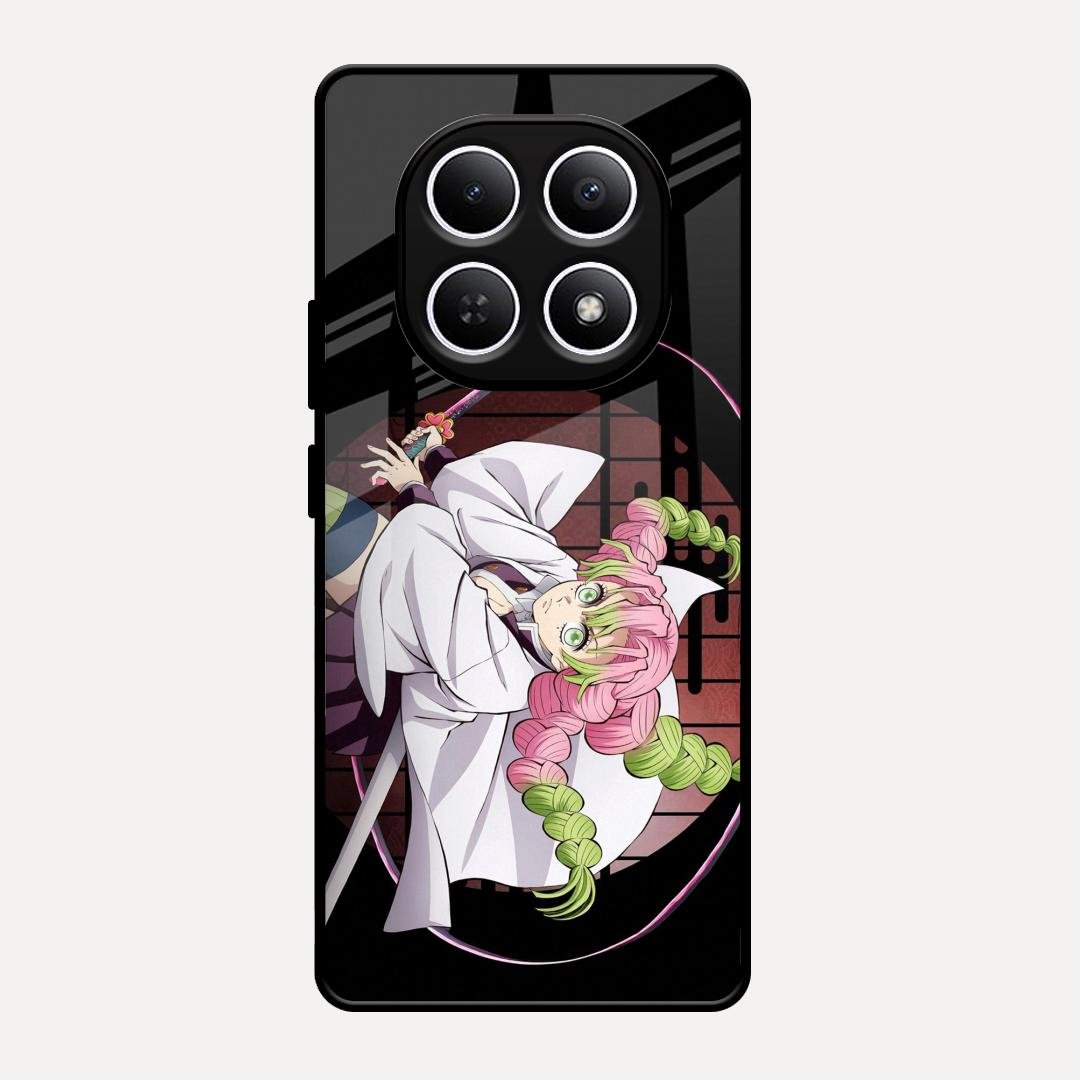 Love Hashira Glass Case Cover For Redmi Note 15 5G