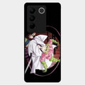 Love Hashira Glass Case Cover For Vivo V27 5G