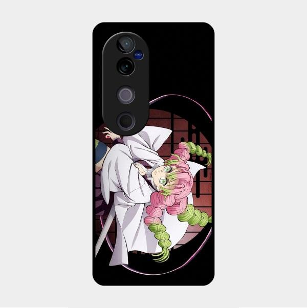 Love Hashira Glass Case Cover For Vivo V40 Pro 5G