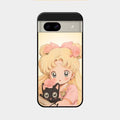 Lovely Sailor Moon Customize Glass Case Cover For Google Pixel 8A 5G