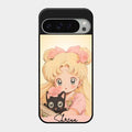 Lovely Sailor Moon Customize Glass Case Cover For Google Pixel 9 Pro Xl