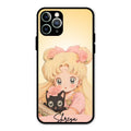 Lovely Sailor Moon Customize Glass Case Cover For iPhone 11 Pro Max