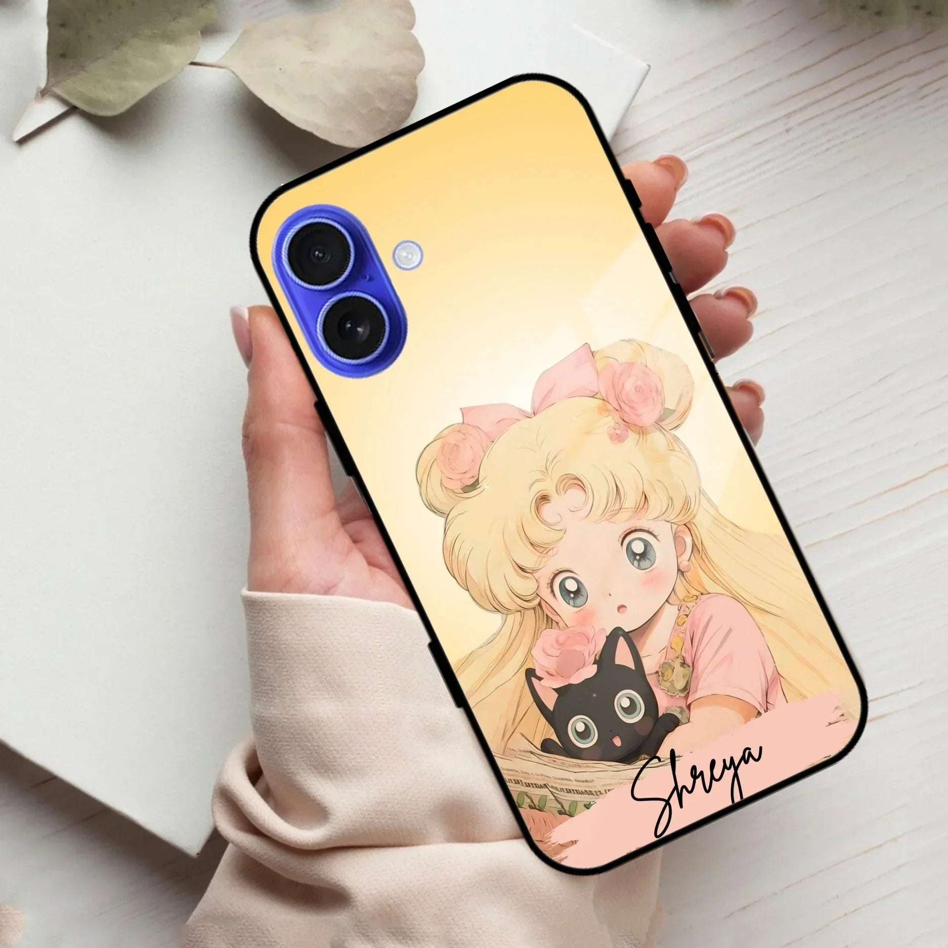 Lovely Sailor Moon Customize Glass Case Cover For iPhone - ShopOnCliQ