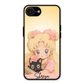 Lovely Sailor Moon Customize Glass Case Cover For iPhone 16e