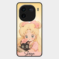 Lovely Sailor Moon Customize Glass Case Cover For Iqoo 12 5G