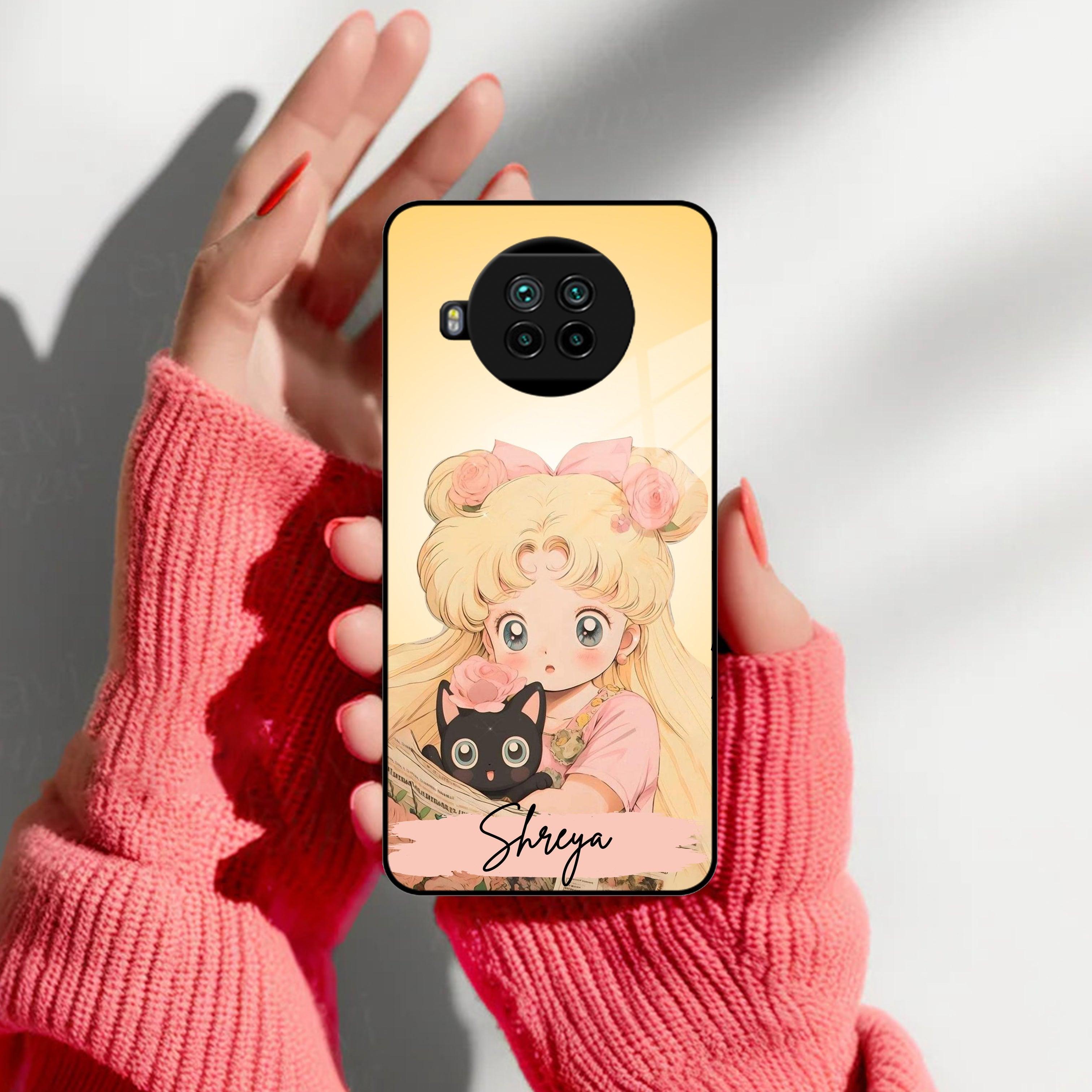 Lovely Sailor Moon Customize Glass Case Cover For Redmi/Xiaomi - ShopOnCliQ