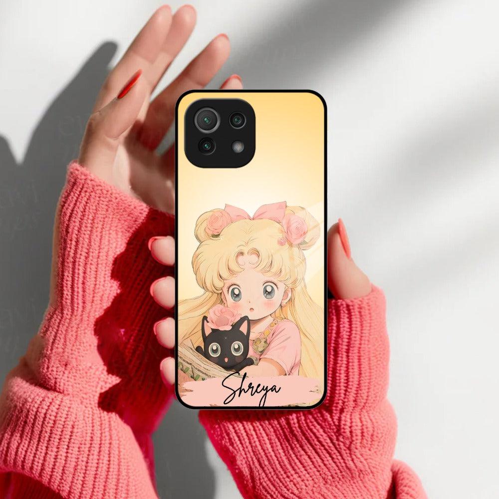 Lovely Sailor Moon Customize Glass Case Cover For Redmi/Xiaomi - ShopOnCliQ