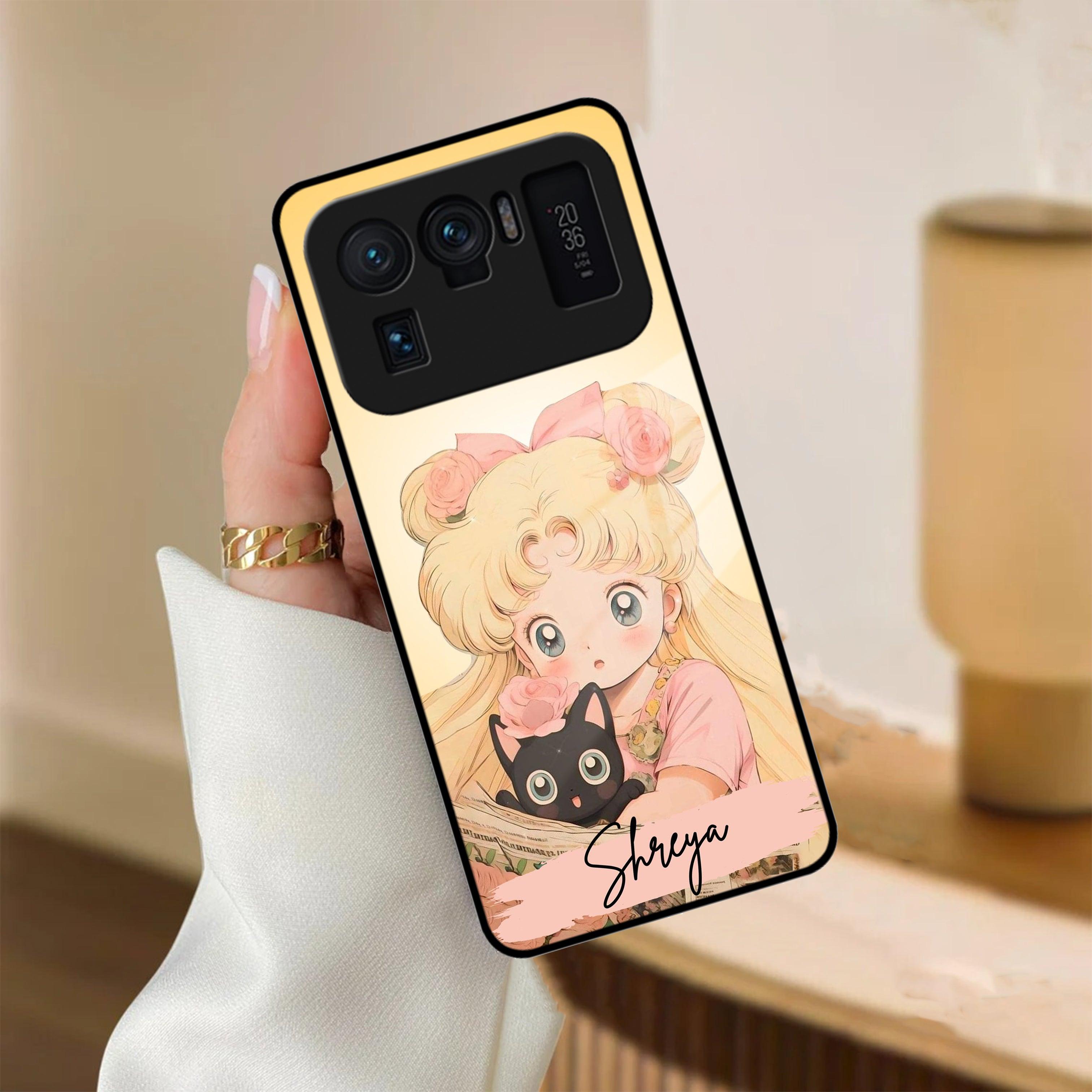 Lovely Sailor Moon Customize Glass Case Cover For Redmi/Xiaomi - ShopOnCliQ