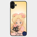 Lovely Sailor Moon Customize Glass Case Cover For Nothing Cmf Phone 1
