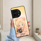 Lovely Sailor Moon Customize Glass Case Cover For OnePlus - ShopOnCliQ