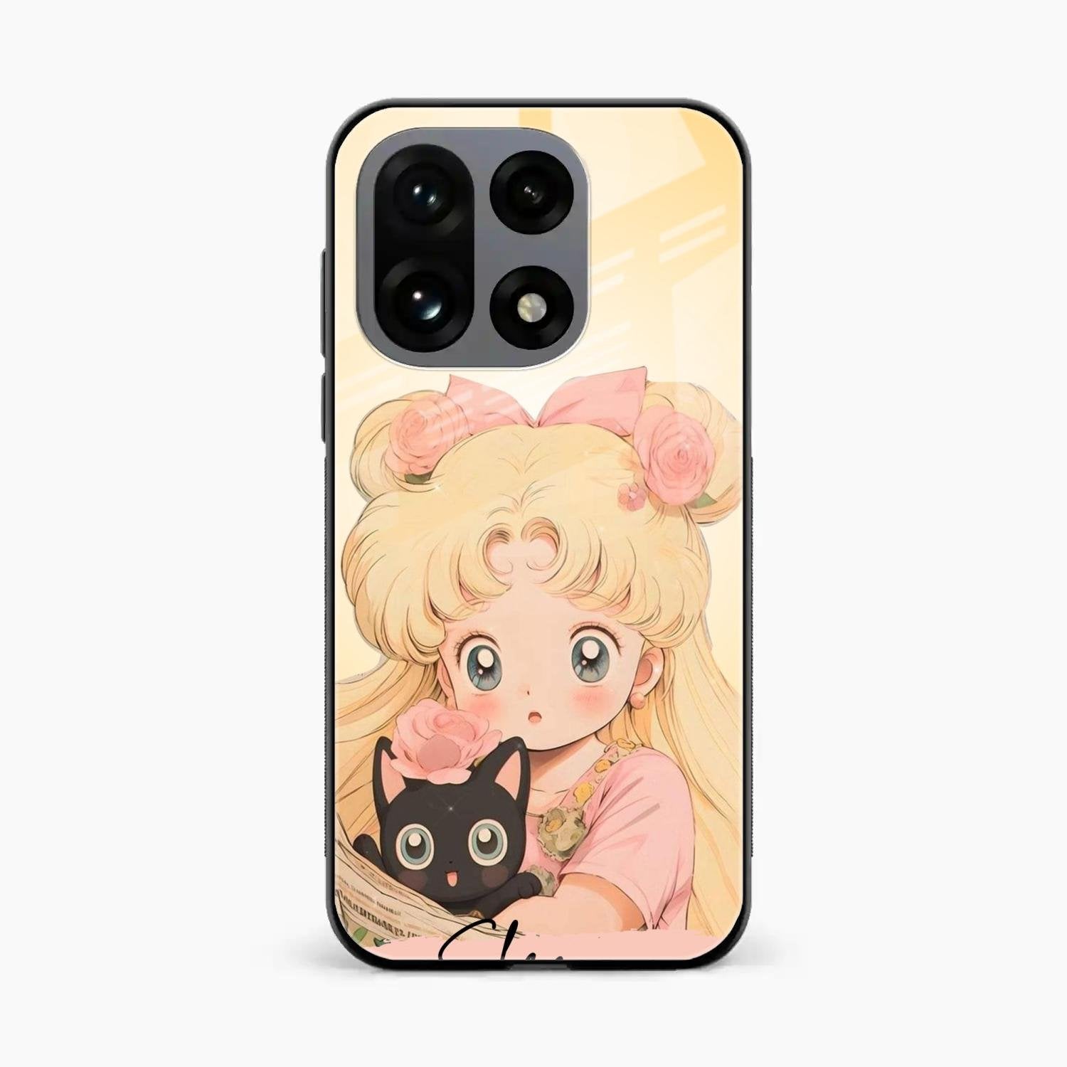 Lovely Sailor Moon Customize Glass Case Cover For OnePlus 15 5G