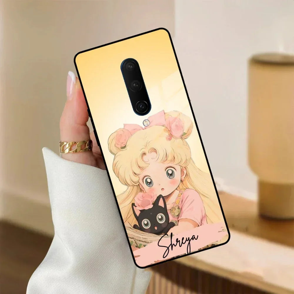 Lovely Sailor Moon Customize Glass Case Cover For OnePlus - ShopOnCliQ
