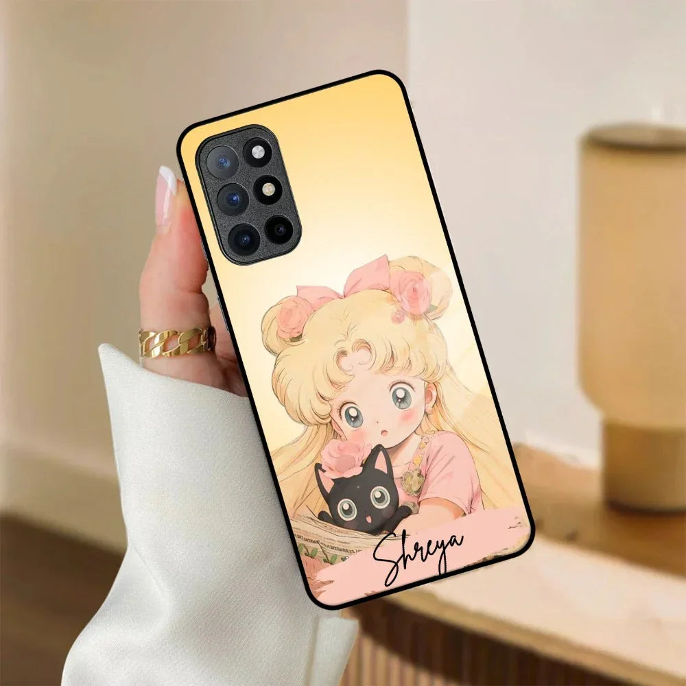 Lovely Sailor Moon Customize Glass Case Cover For OnePlus - ShopOnCliQ