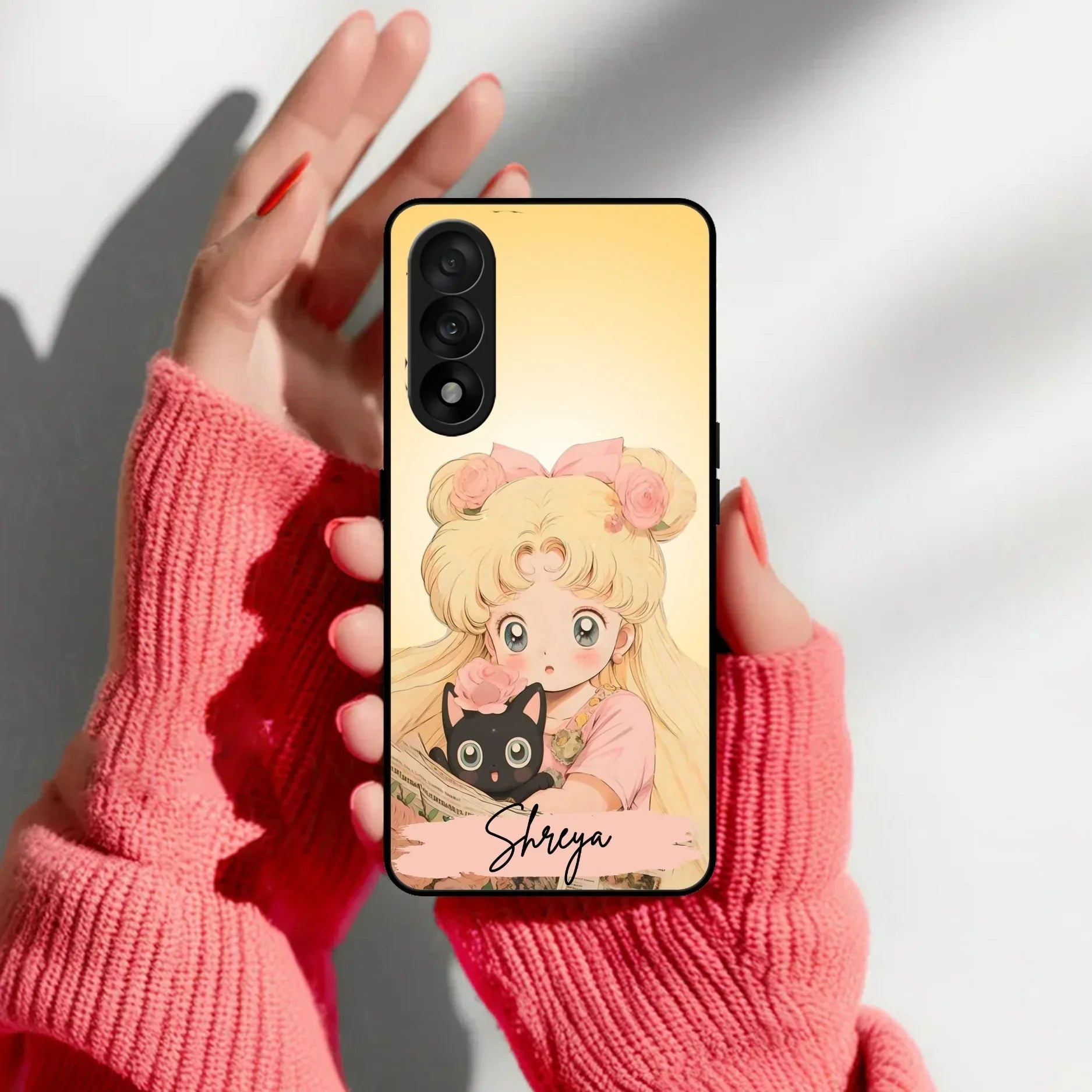 Lovely Sailor Moon Customize Glass Case Cover For OnePlus - ShopOnCliQ