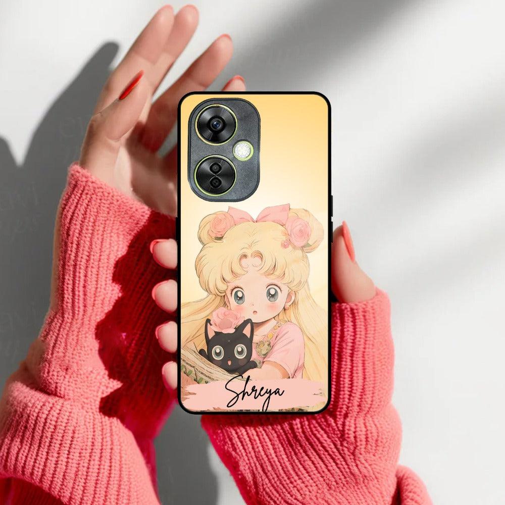 Lovely Sailor Moon Customize Glass Case Cover For OnePlus - ShopOnCliQ