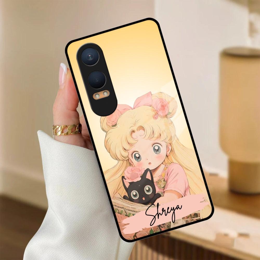 Lovely Sailor Moon Customize Glass Case Cover For OnePlus - ShopOnCliQ