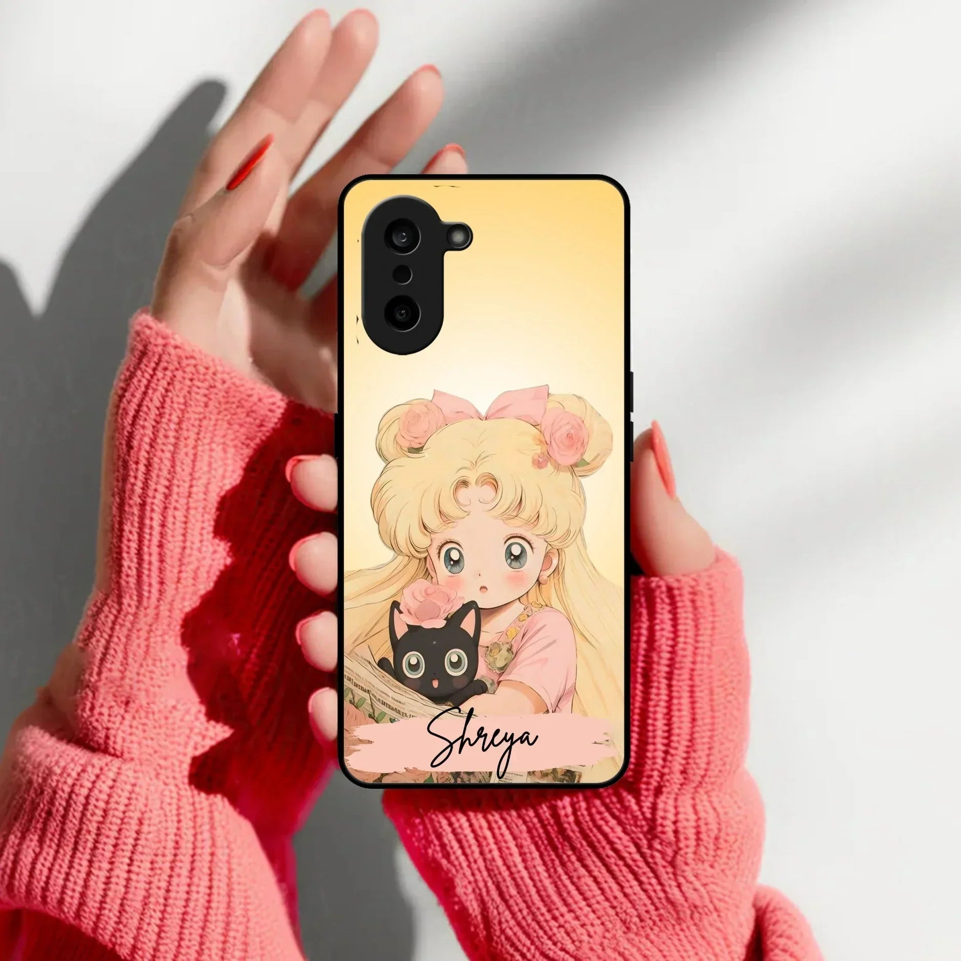 Lovely Sailor Moon Customize Glass Case Cover For OnePlus - ShopOnCliQ