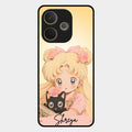 Lovely Sailor Moon Customize Glass Case Cover For Oppo A5 Pro 5G