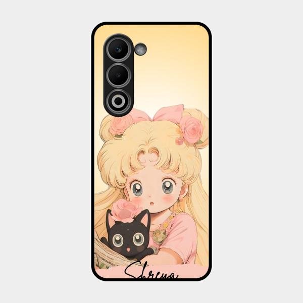 Lovely Sailor Moon Customize Glass Case Cover For Oppo K13X 5G