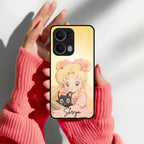 Lovely Sailor Moon Customize Glass Case Cover For Oppo - ShopOnCliQ