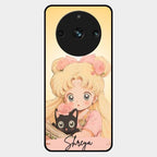 Lovely Sailor Moon Customize Glass Case Cover For Realme 11 Pro Plus 5G