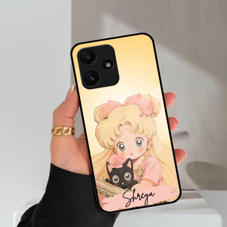 Lovely Sailor Moon Customize Glass Case Cover For Redmi/Xiaomi - ShopOnCliQ
