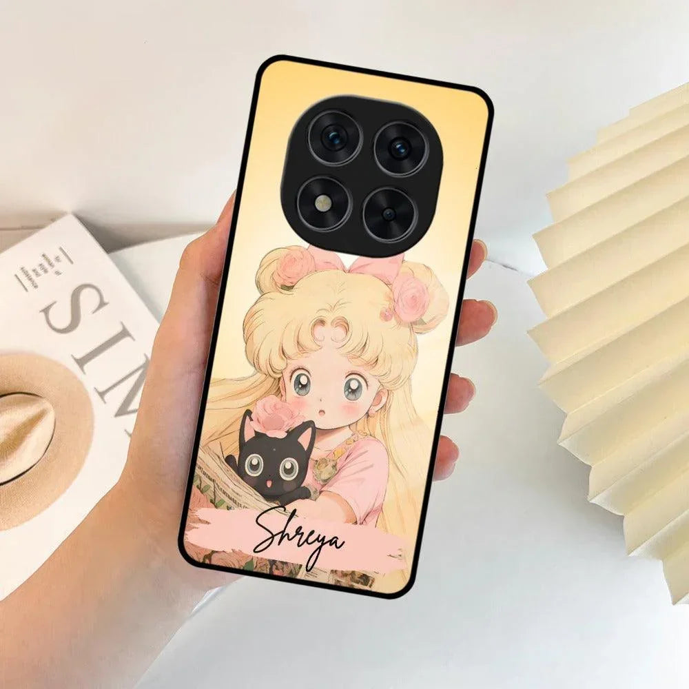 Lovely Sailor Moon Customize Glass Case Cover For Poco - ShopOnCliQ