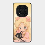 Lovely Sailor Moon Customize Glass Case Cover For Redmi Note 15 Pro Plus 5G