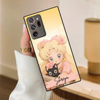 Lovely Sailor Moon Customize Glass Case Cover For Samsung - ShopOnCliQ