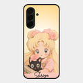 Lovely Sailor Moon Customize Glass Case Cover For Samsung Galaxy A36 5G