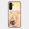 Lovely Sailor Moon Customize Glass Case Cover For Samsung Galaxy A56 5G