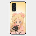 Lovely Sailor Moon Customize Glass Case Cover For Samsung Galaxy F23 5G