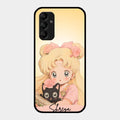 Lovely Sailor Moon Customize Glass Case Cover For Samsung Galaxy M14 5G
