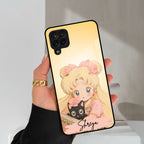 Lovely Sailor Moon Customize Glass Case Cover For Samsung Galaxy A42 5G