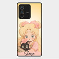 Lovely Sailor Moon Customize Glass Case Cover For Vivo V23 Pro 5G
